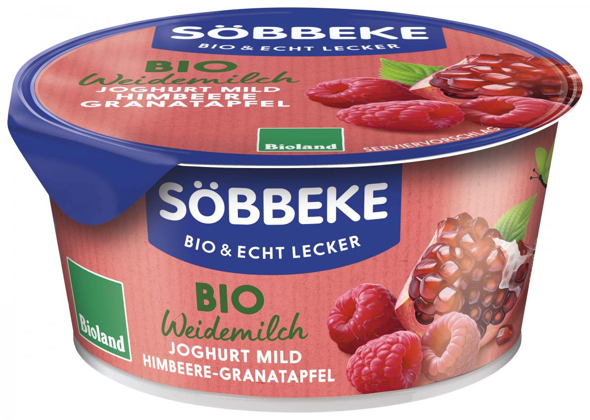Pur Joghurt Himbeere-Granatapfel, 3,8% (Becher)