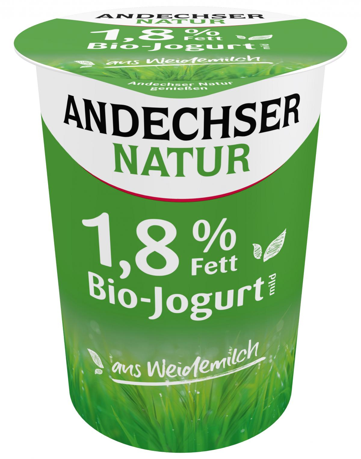 Fettarmer Joghurt mild Natur, 1,8% (gr. Becher)