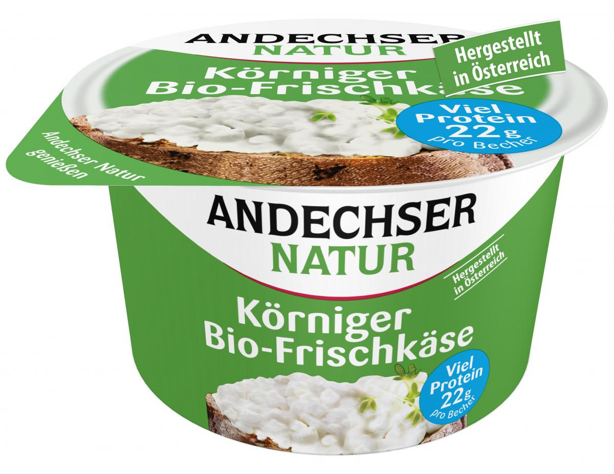 Körniger Frischkäse Natur, 20%