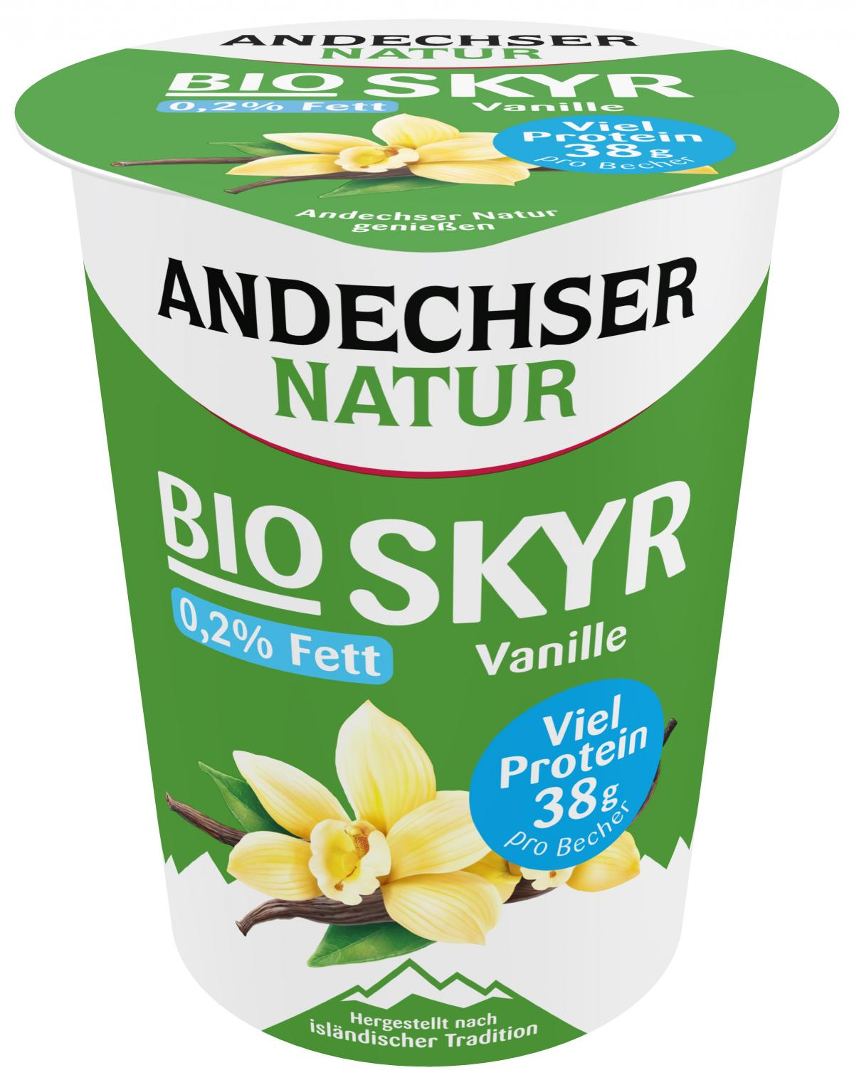 Skyr Vanille, 0,2% (Becher)