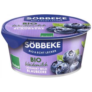 Pur Joghurt Blaubeere, mild, 3,8% (Becher)