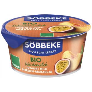 Pur Joghurt Pfirsich-Maracuja, mild, 3,8% (Becher)