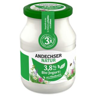 Joghurt mild Natur, 3,8% (Pfandglas)