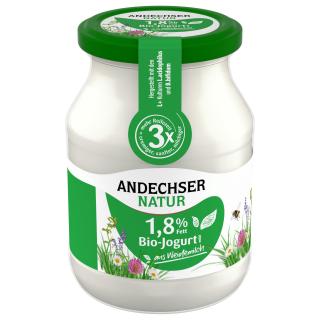 Fettarmer Joghurt mild Natur, 1,8% (Pfandglas)