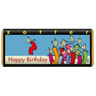 Happy Birthday - Gebrannte Mandeln