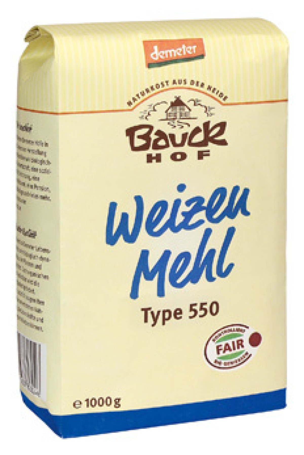 Weizenmehl Typ 550 DEMETER